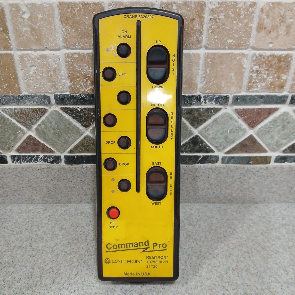 Remtron 21T20 Command Pro Crane Remote.Tested In Great Workong Condition