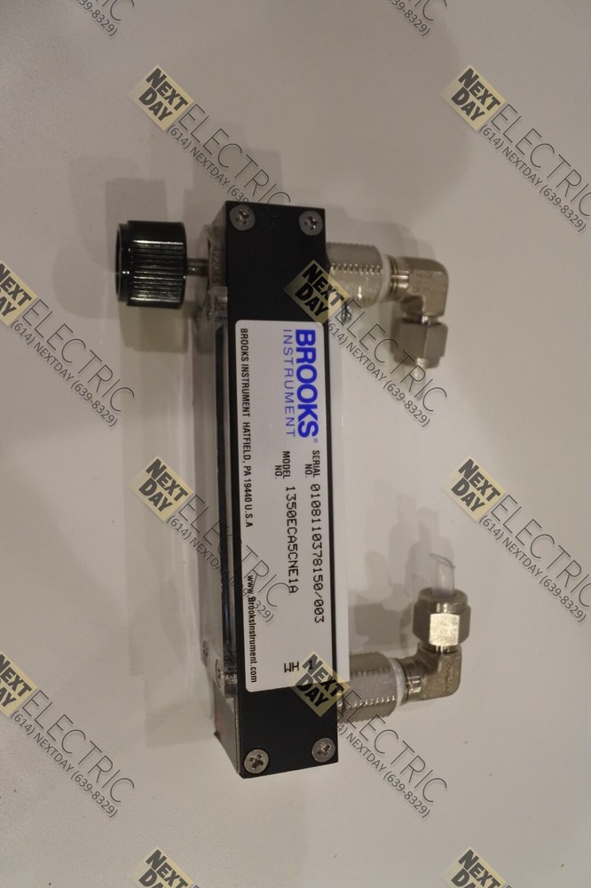 Brooks Instruments, 1350ECA5CNE1A, Sho Rate Variable Adjustable Flow Meter Gauge