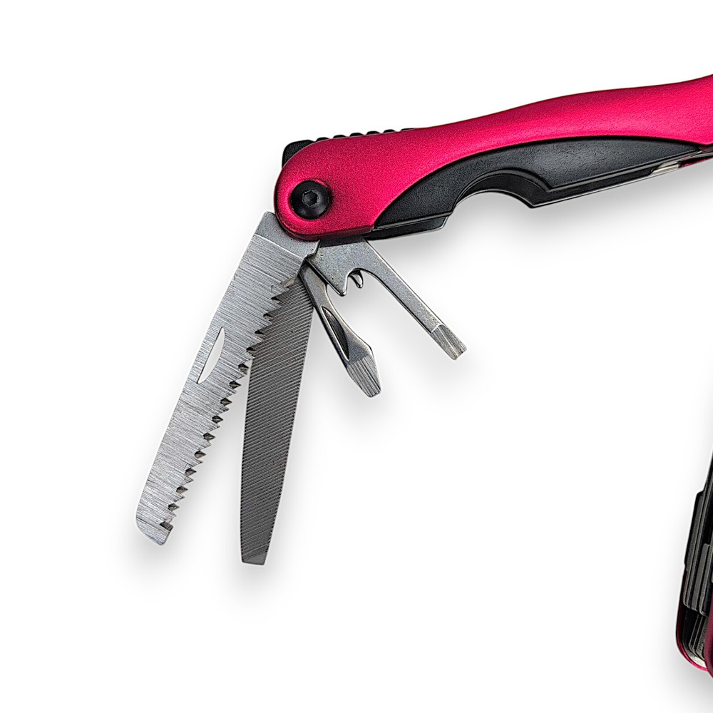 Foldable Multi-Tool Pliers - Knife - Flat & Phillips Head - Nail File