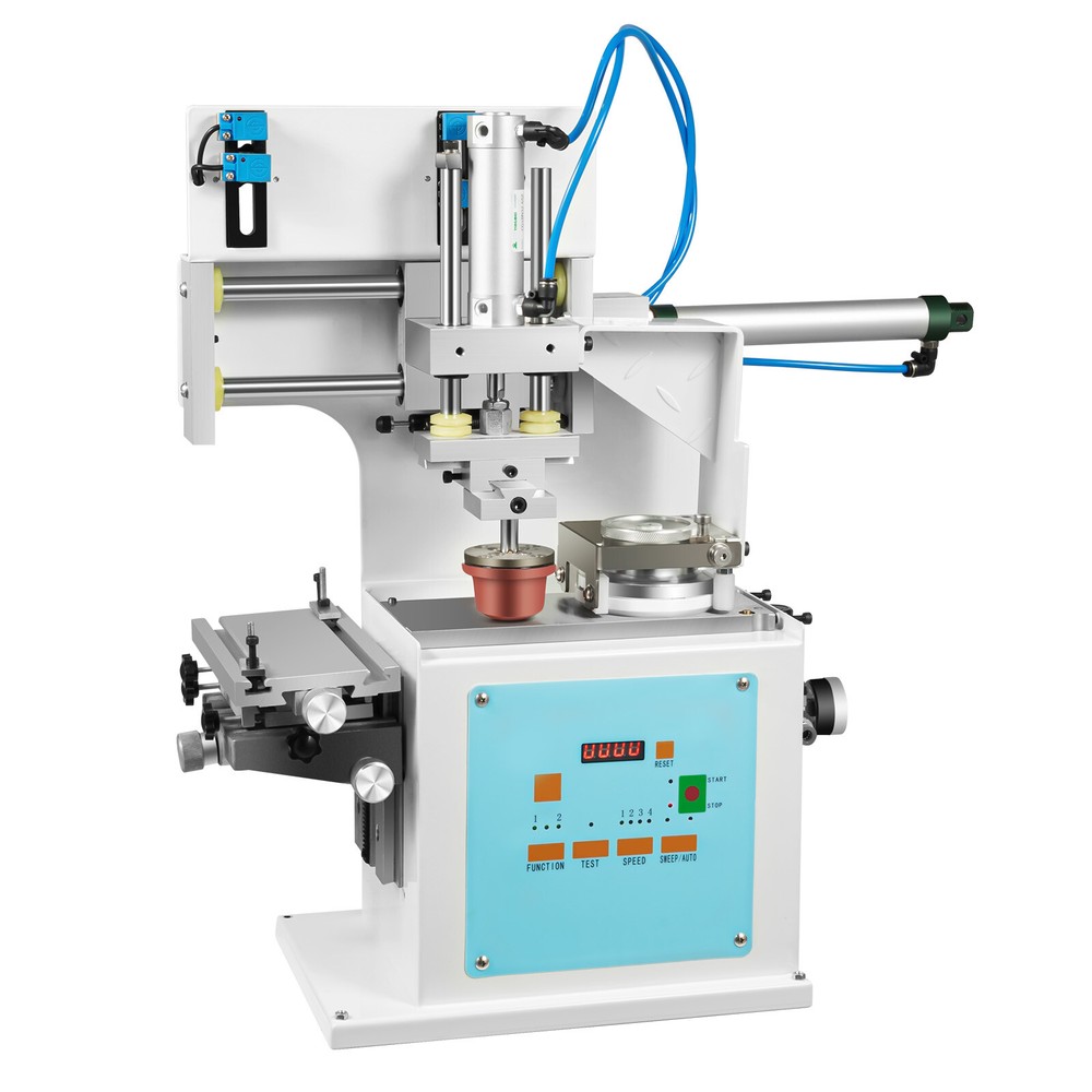80*80 mm Pneumatic Pad Printer Logo Pad Printing Machine Print Color Performance