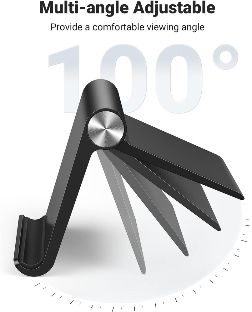 Tablet Stand Holder Adjustable Portable Desktop Dock Office Compatible with i...