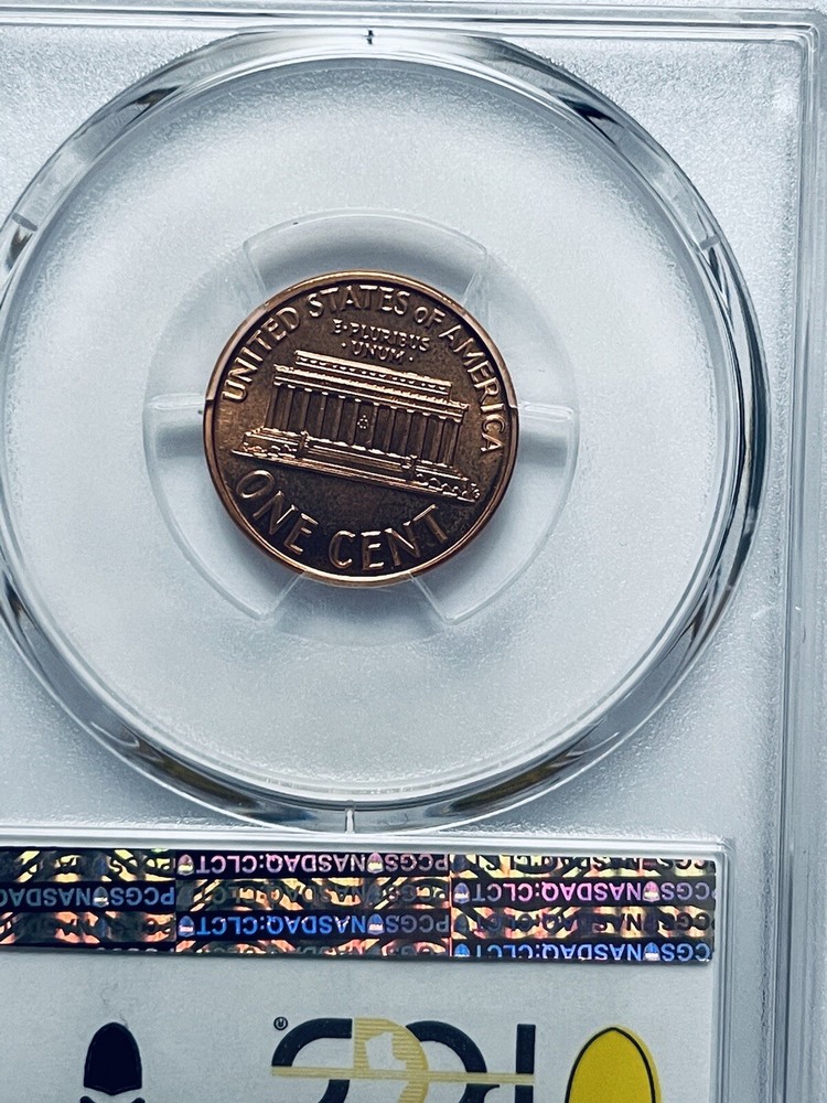 1989 Lincoln Memorial Reverse Cent PCGS MS66RD