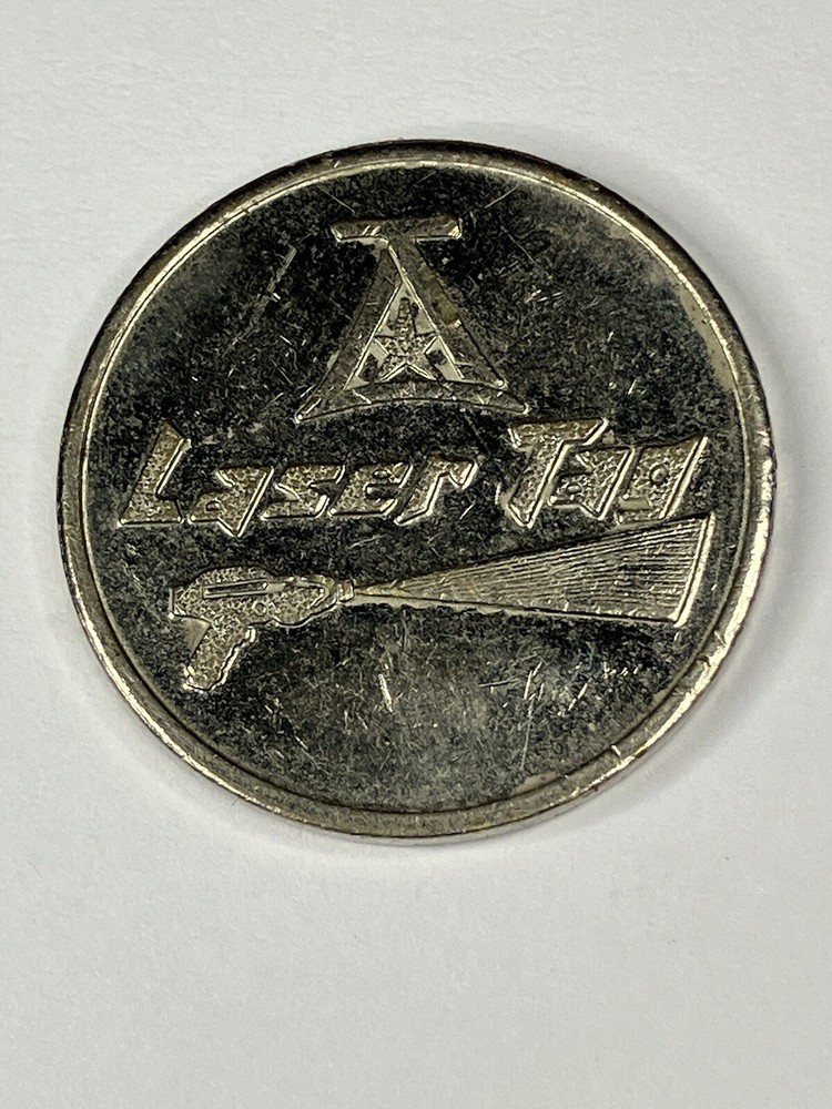 Vintage Laser Tag Arcade Token #tg1