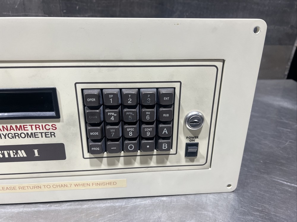 Panametrics Systems I Hygrometer Panel. Used Surplus