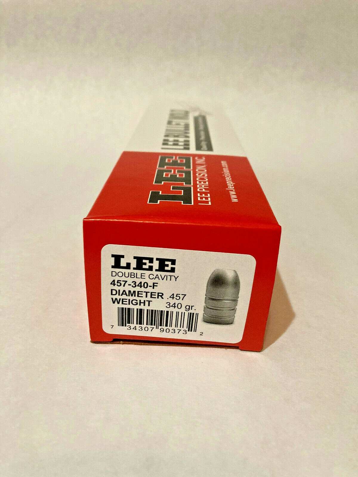 Lee 90373 2-Cavity Bullet Mold 45-70 Government .457 Diameter 340 Grain