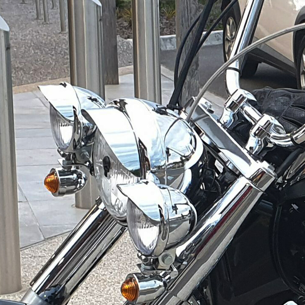 Driving Fog Spot Light Bar With Passing Turn Signal Lamp For Harley Motorcycle