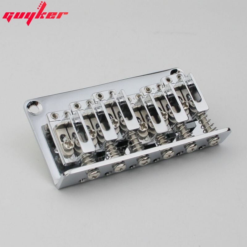 Chrome 12-String Strato Type Bridge Electric Guitar Hardtail Bridge
