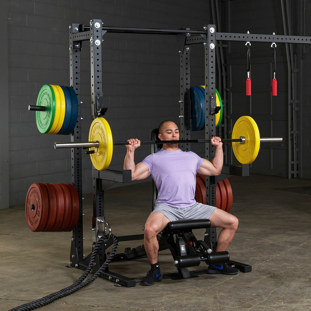 Body-Solid Pro ClubLine Half Rack with Rear Extension