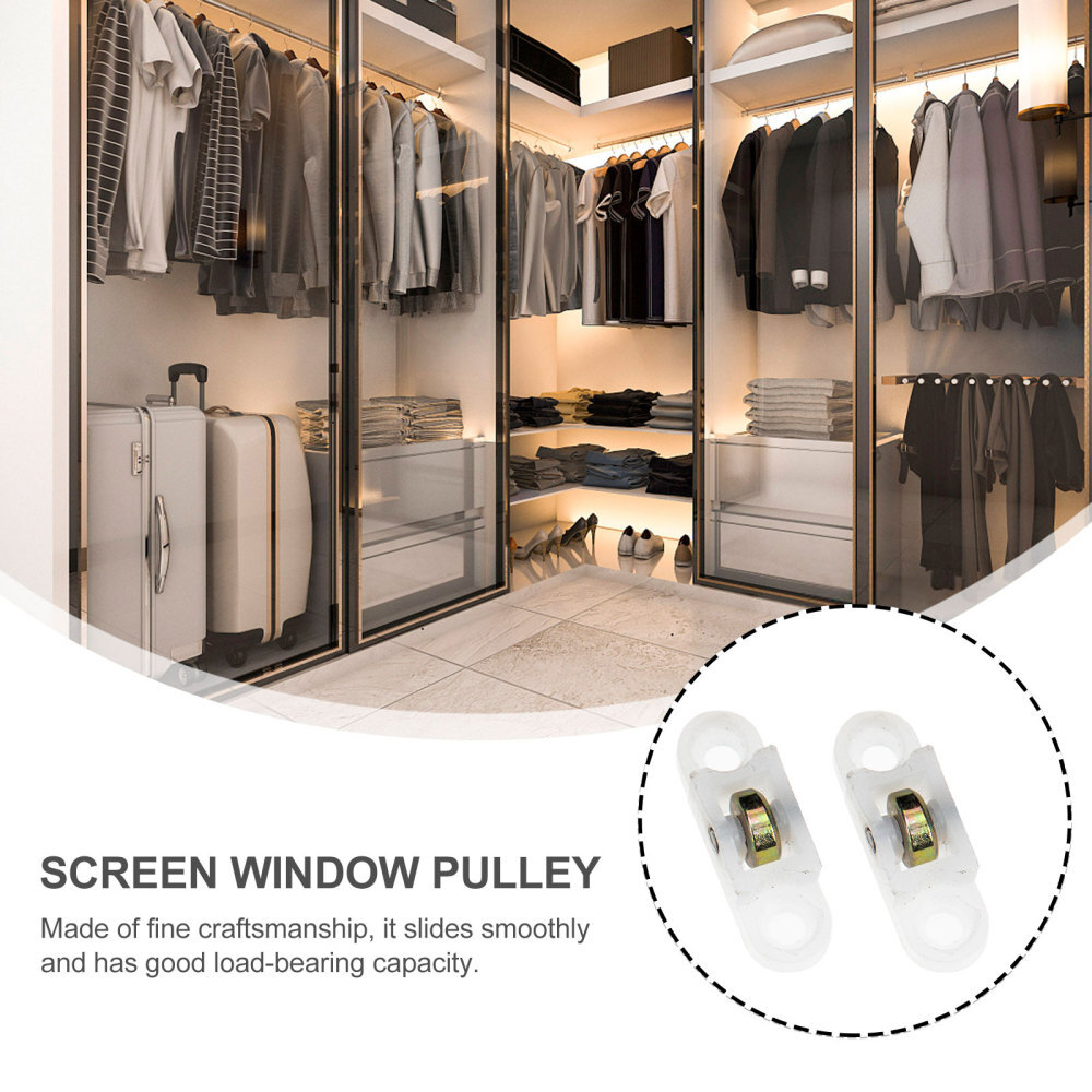 20 Pcs Door Rollers Replacement Sliding Door Rollers