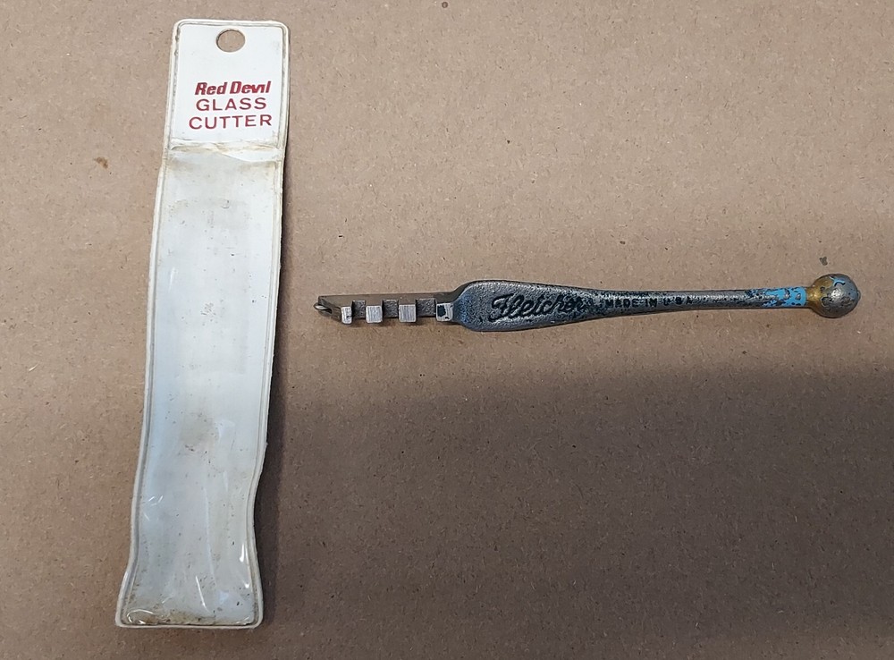 GLASS CUTTER - RED DEVIL - 5" LONG