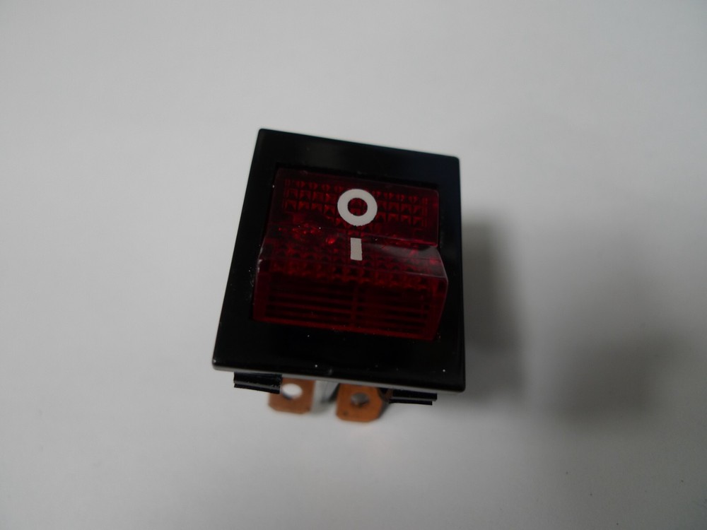 Switch Illuminated Toggle On/Off DPST Arrow 250VAC 16A 1HP