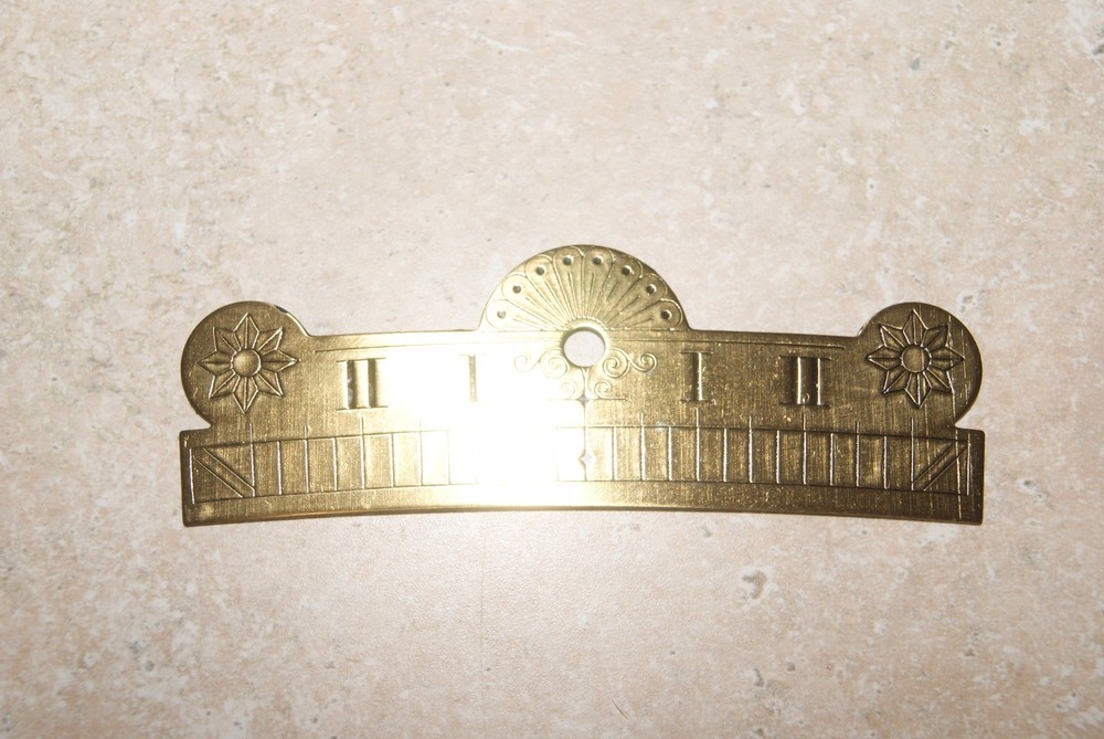 BRASS PENDULUM INDICATOR 3 3/4 LONG NEW CLOCK PARTS