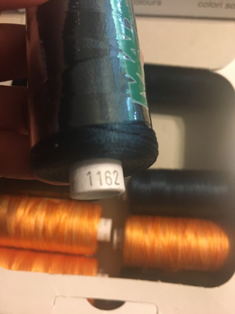Madeira Rayon Embroidery Thread, 10pcs 1000m