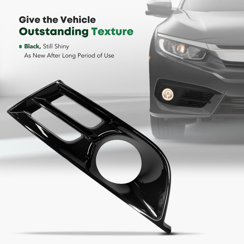 Fog Light Bezel for 200 2015-2017 Adaptive Cruise Control Right Side