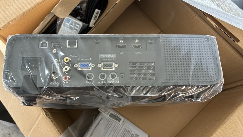 Epson EB-L265F LCD Laser Projector HDMI LAN USB – Open Box – Complete