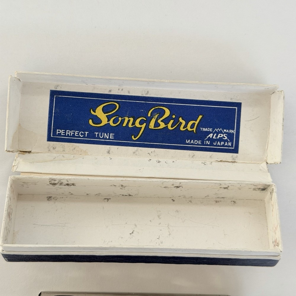Vintage Songbird Harmonica W/ Box