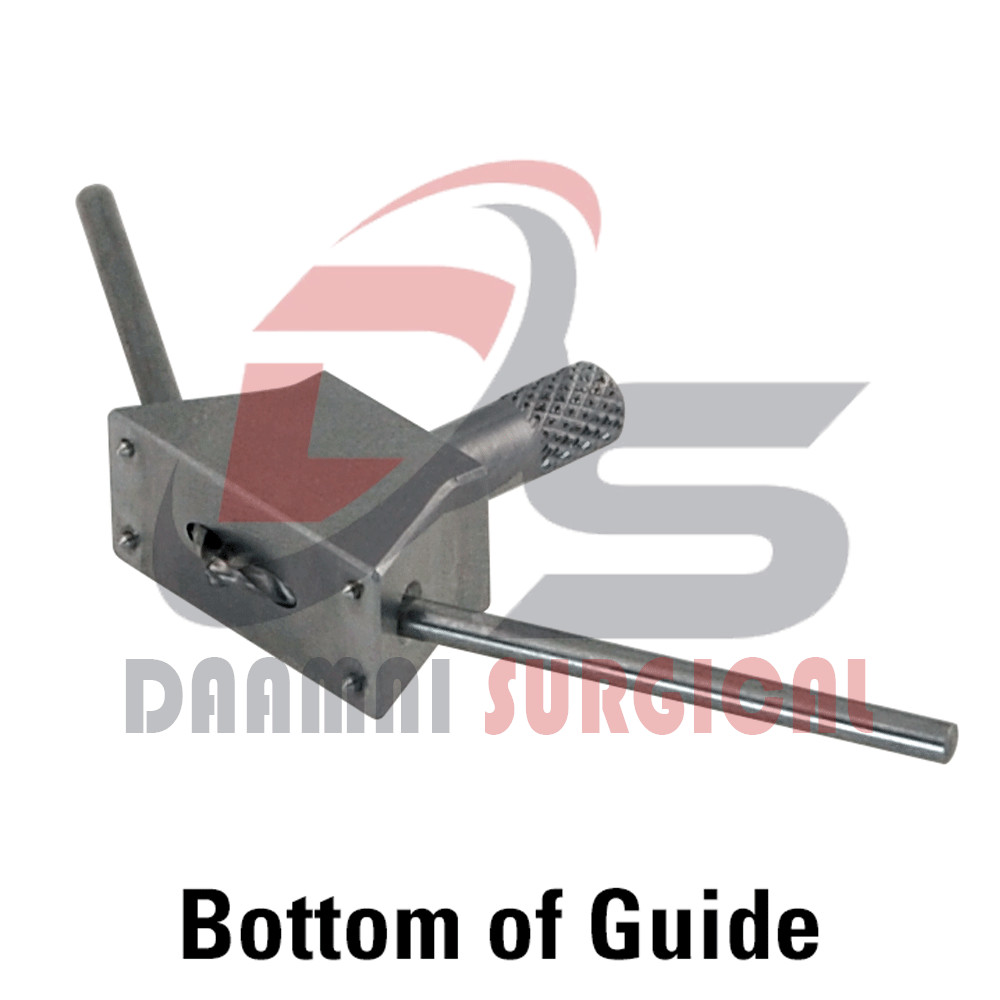 Brow lift drill guide