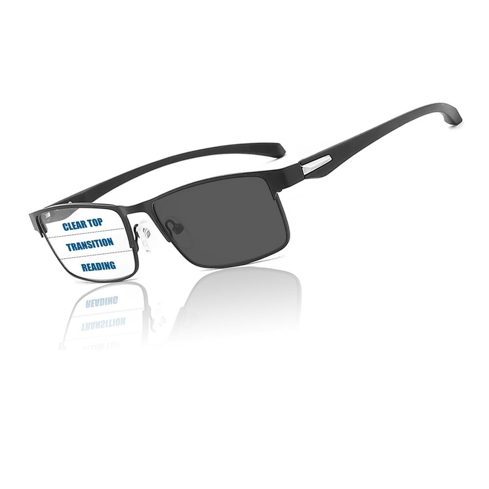 Photochromic Multifocus Reading Glasses Transition Multifocal Computer Readers