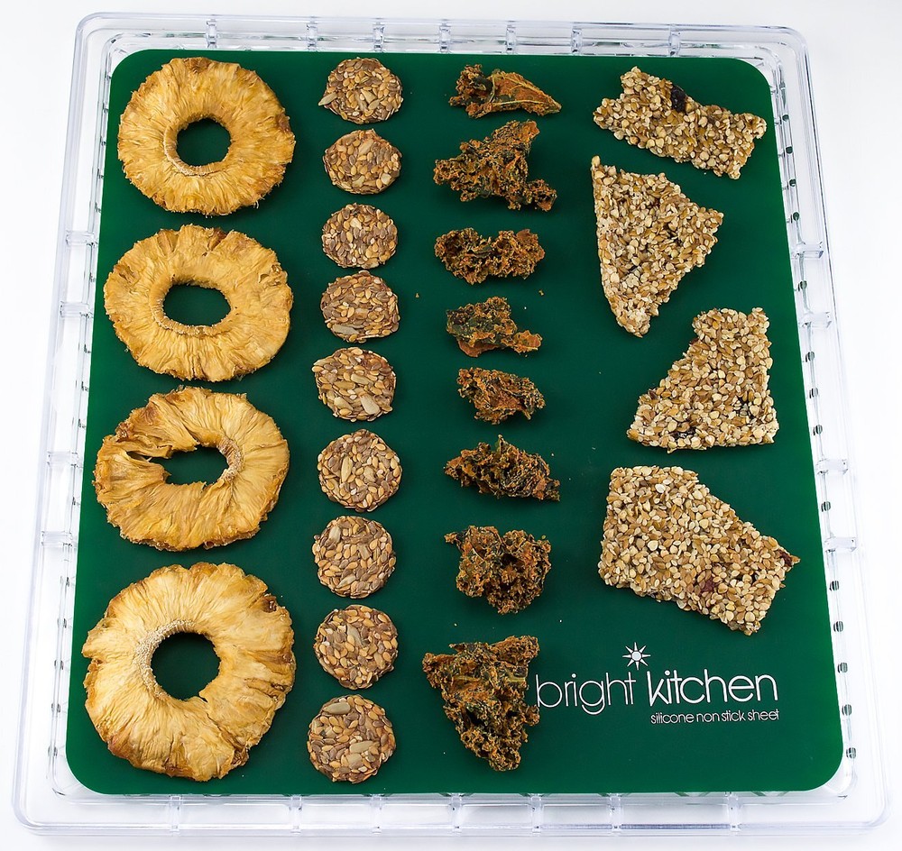 3 Silicone Non Stick Sheets fits Aroma Professional Dehydrator 6-Tray fruit