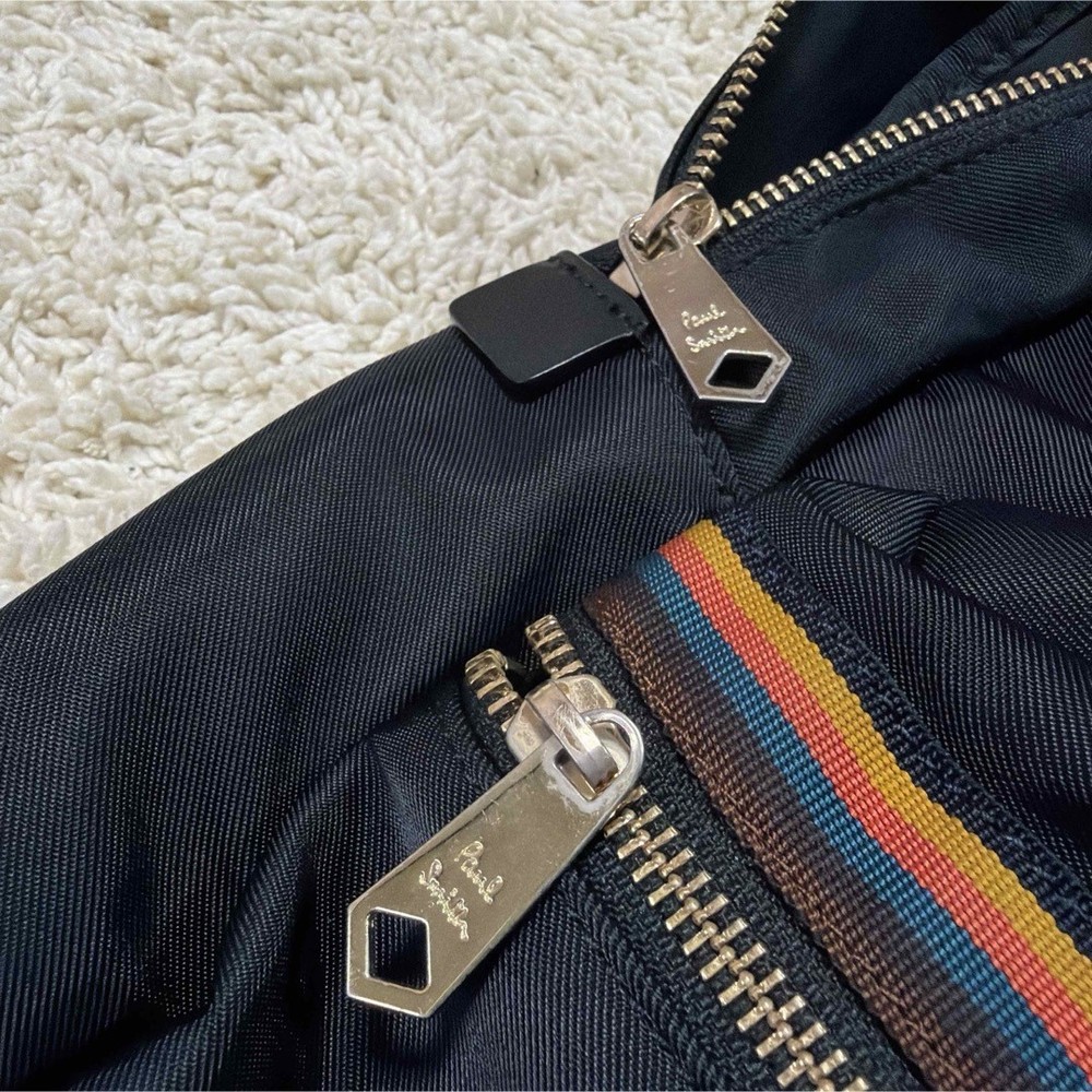 Paul Smith Multistripe Nylon Backpack A4 From Japan