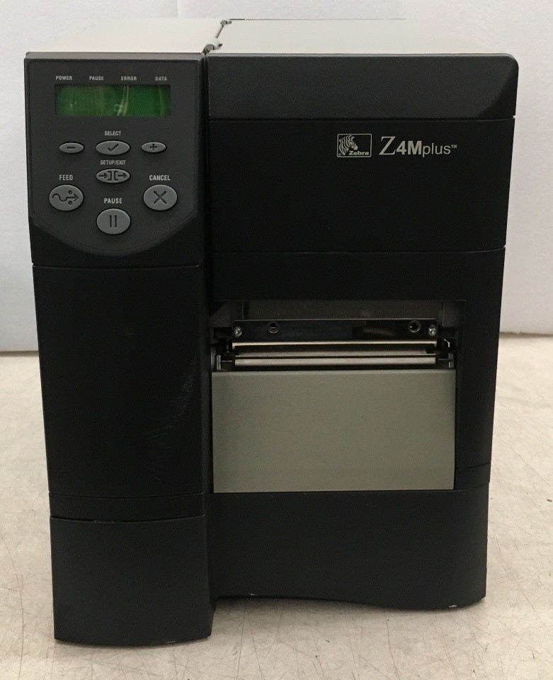 Zebra Z4Mplus Thermal Mailing/ Postal Labels/ Barcode Printer, Model No. Z4M00-2