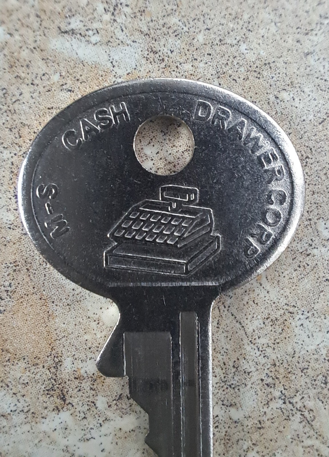 M-S 201 Pair of Keys for EP-125, EP-127 MS Cash Drawer MR201 Fits NCR 2168-K003