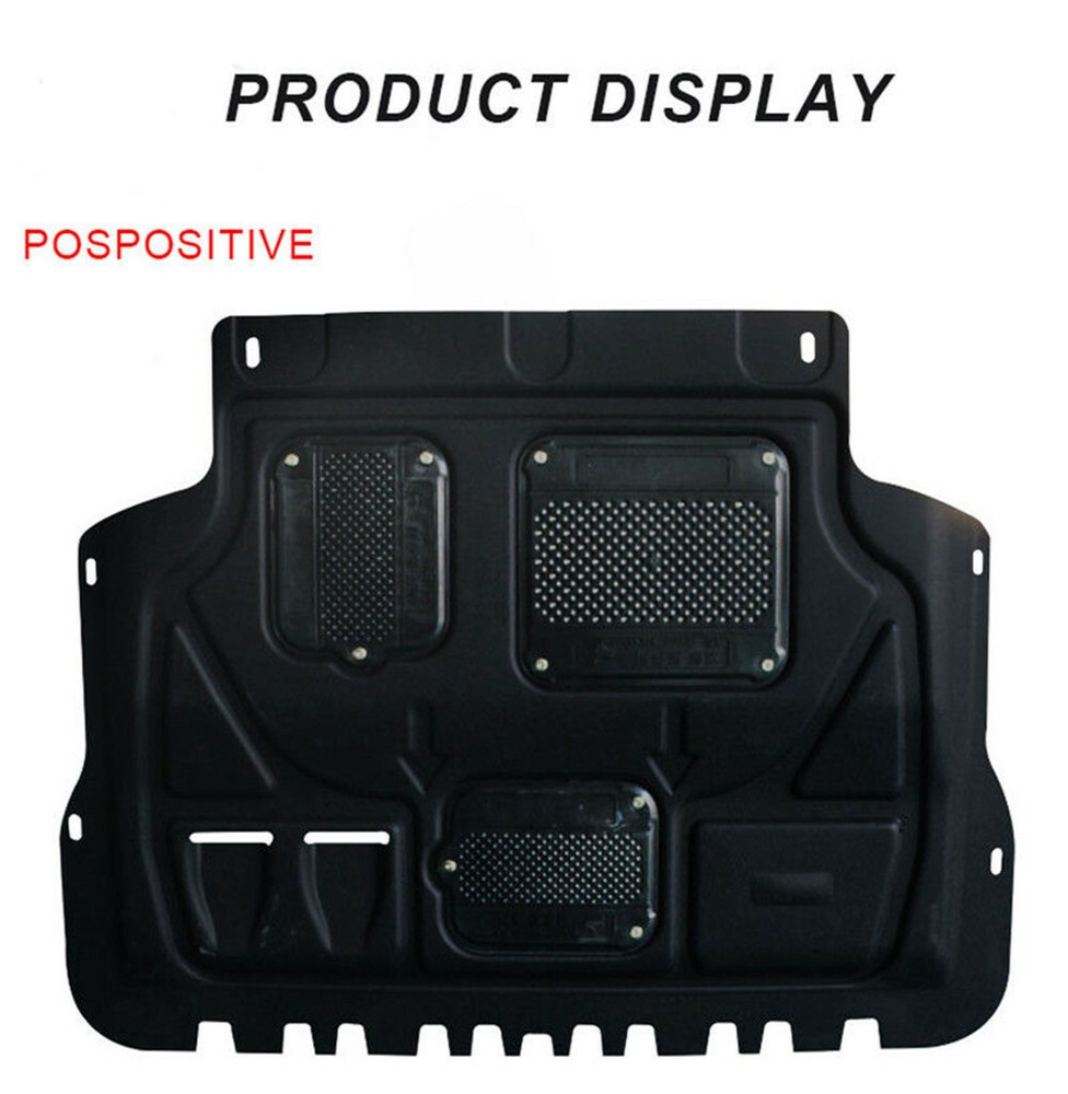 Lower Guards For Ford Focus 2012-2018 Engine Splash Shield Chassis Armor Black