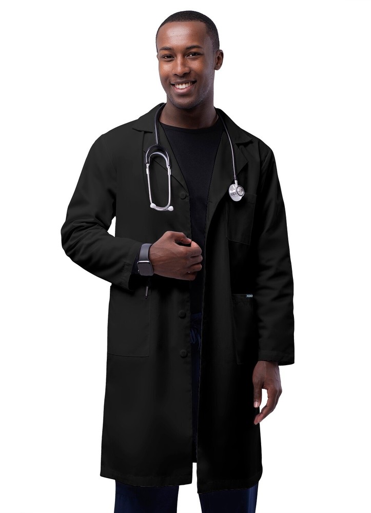 Adar Universal 39" Scrub Lab Coat with Inner Pockets Very Comfortable
