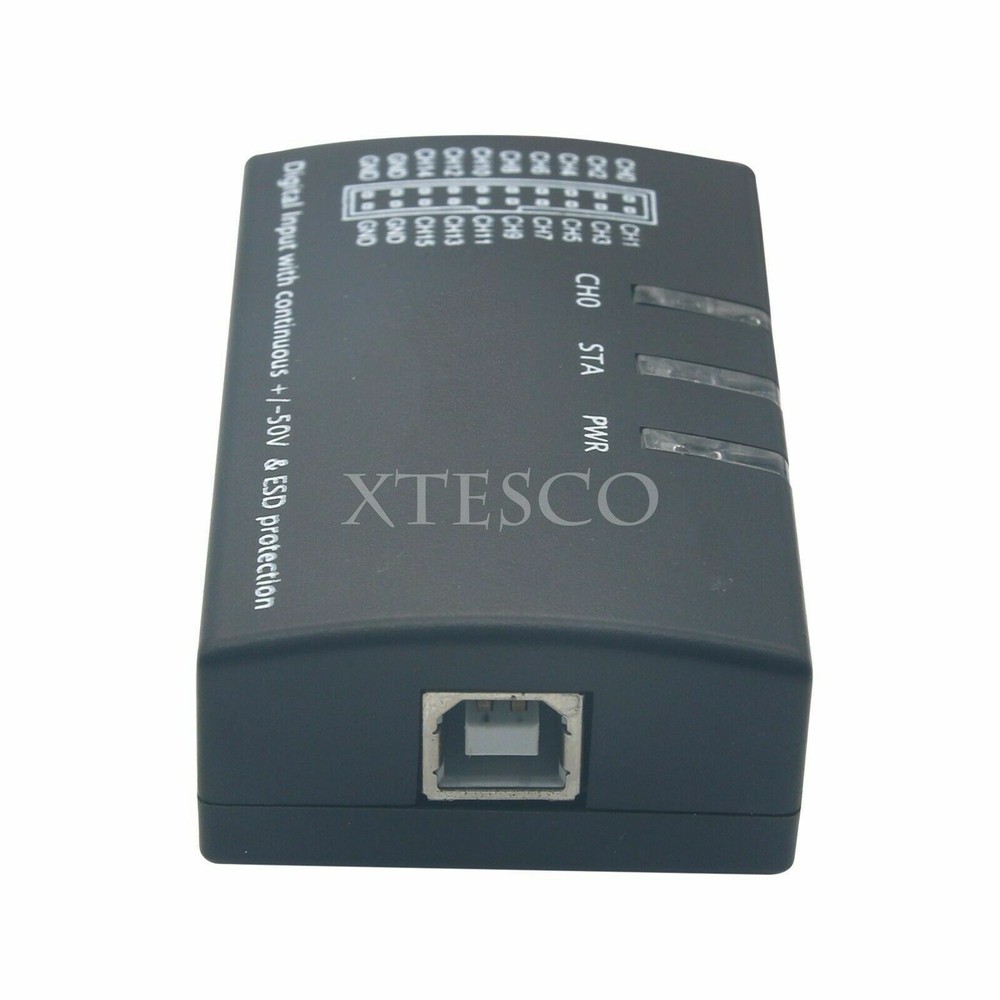 【USA】Mini 16 Logic Analyzer USB 100M Max Sample Rate 16CH Version 1.1.34