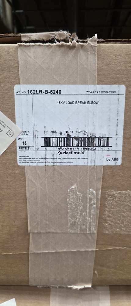 ABB Elastimold 162LR-B-5240 15KV 200Amp Load Break Elbow Connector