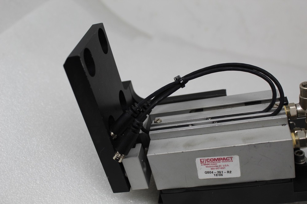 COMPACT AUTOMATION QS04-351-R2 PRECISION LINEAR STAGE WITH BRACKET