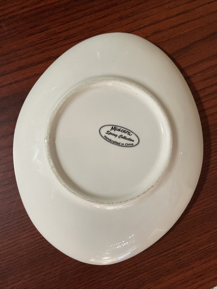Maxcera Bunny Plate Spring Collection 6.75”x 5.5”