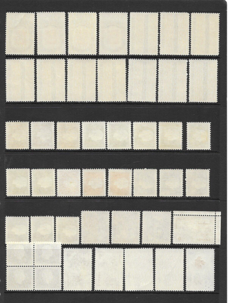 CANADA VARIOUS MINT ISSUES 1962 to 1966