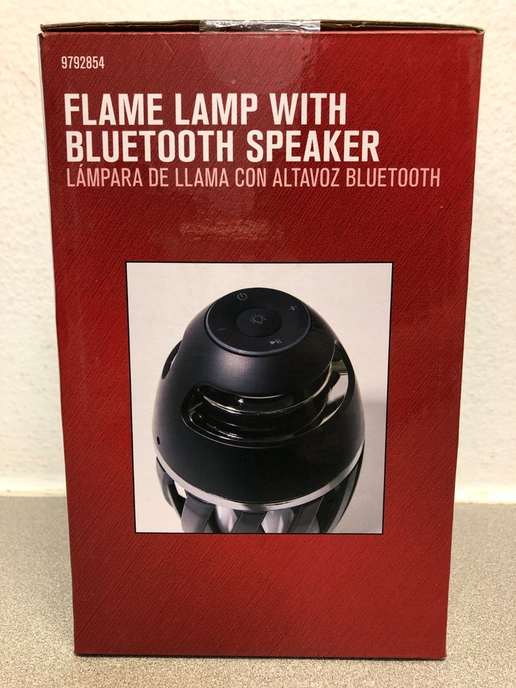 Home Plus Flame Lamp with Speaker
