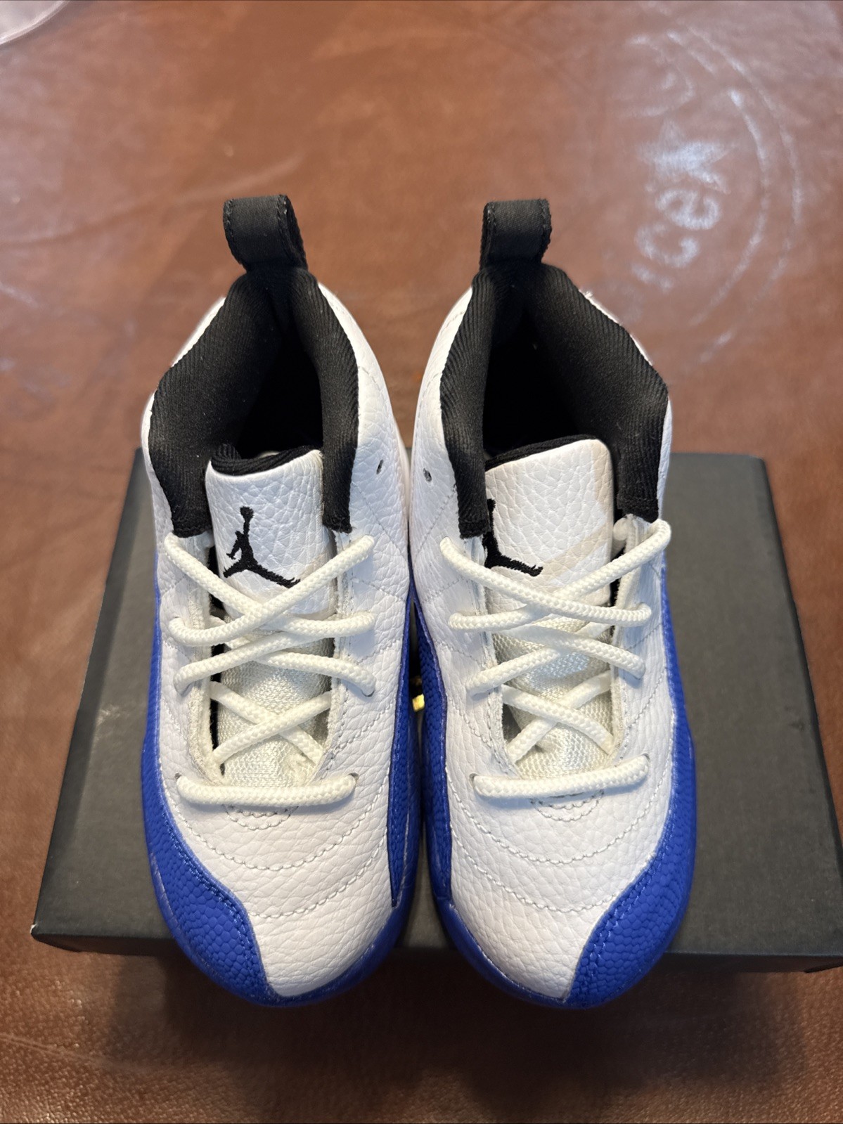 Jordan 12 Retro (TD) “Blueberry” - White/Black-Game Royal - (US 7c) - 850000-140