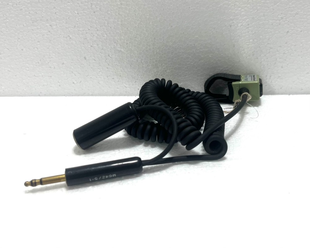 David Clark C10-15 Push to Talk PTT Switch With Intercom Mod Installed