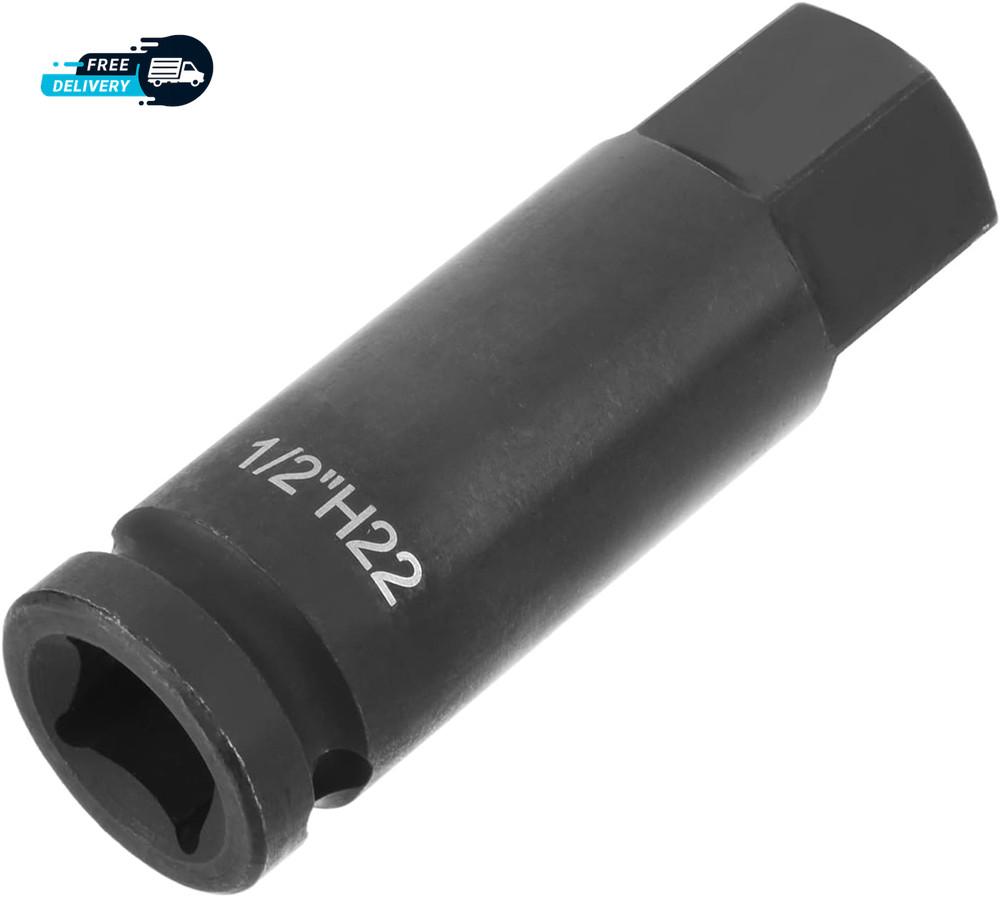 Inch Drive Allen Bit Socket 22Mm Hex Socket Cr Mo Steel Master