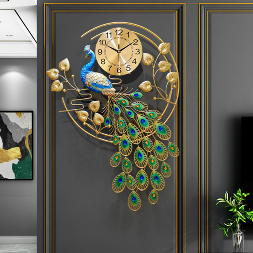 Battery Powered Wall Clock for Living Room, Decorative Wall Clock, Wall Clock