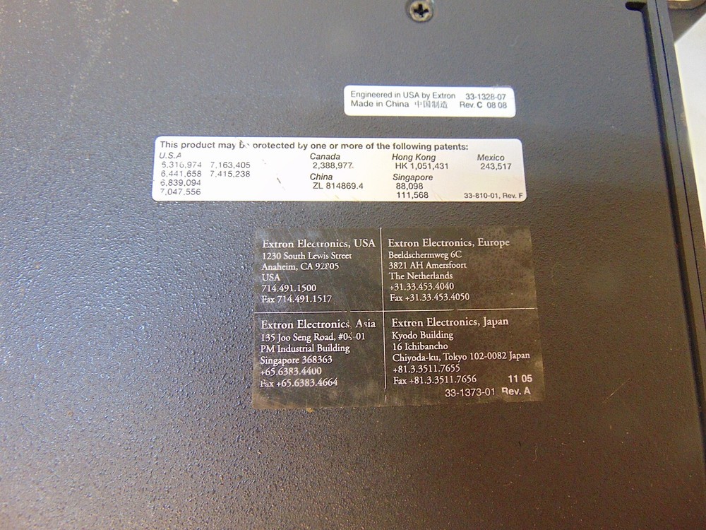 Extron 7SC System Switcher & Integrated Video Scaler - S7092