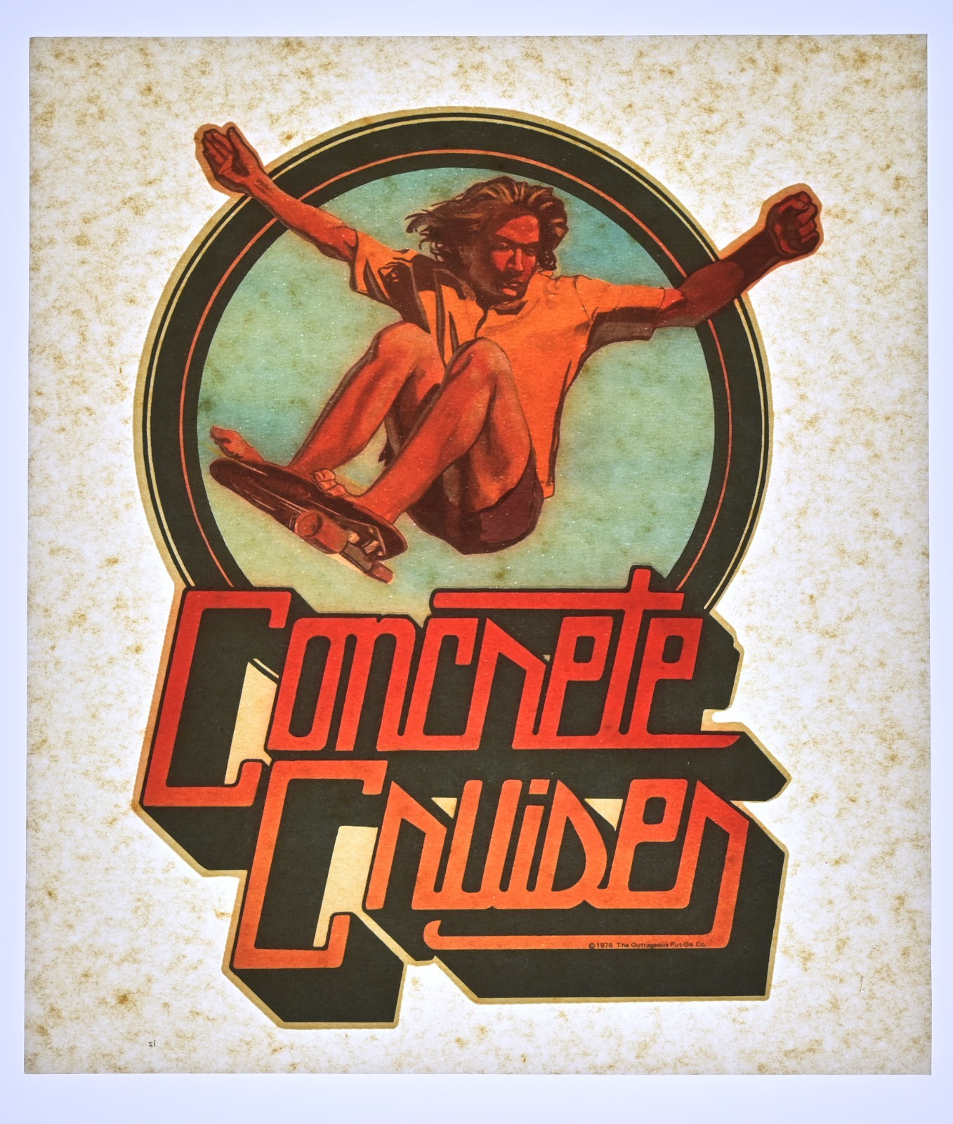 Original VINTAGE 1970s Heat Transfer | Concrete Collider