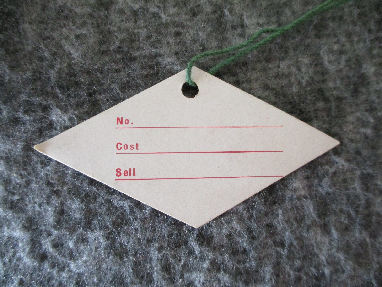 VTG WIMBERLY & THOMAS HARDWARE CO BIRMINGHAM ALABAMA PAPER PRICE TAGS - LOT 100+