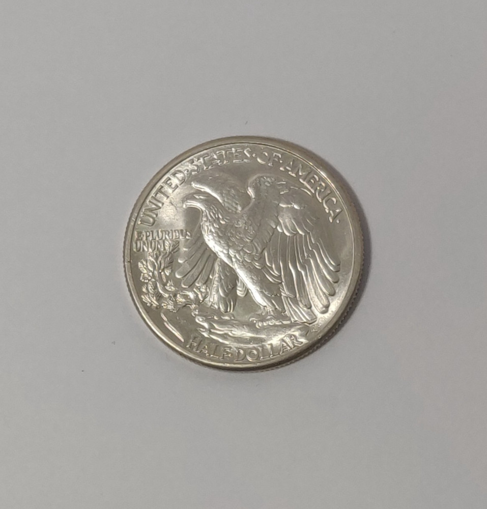 1942 WALKING LIBERTY HALF DOLLAR