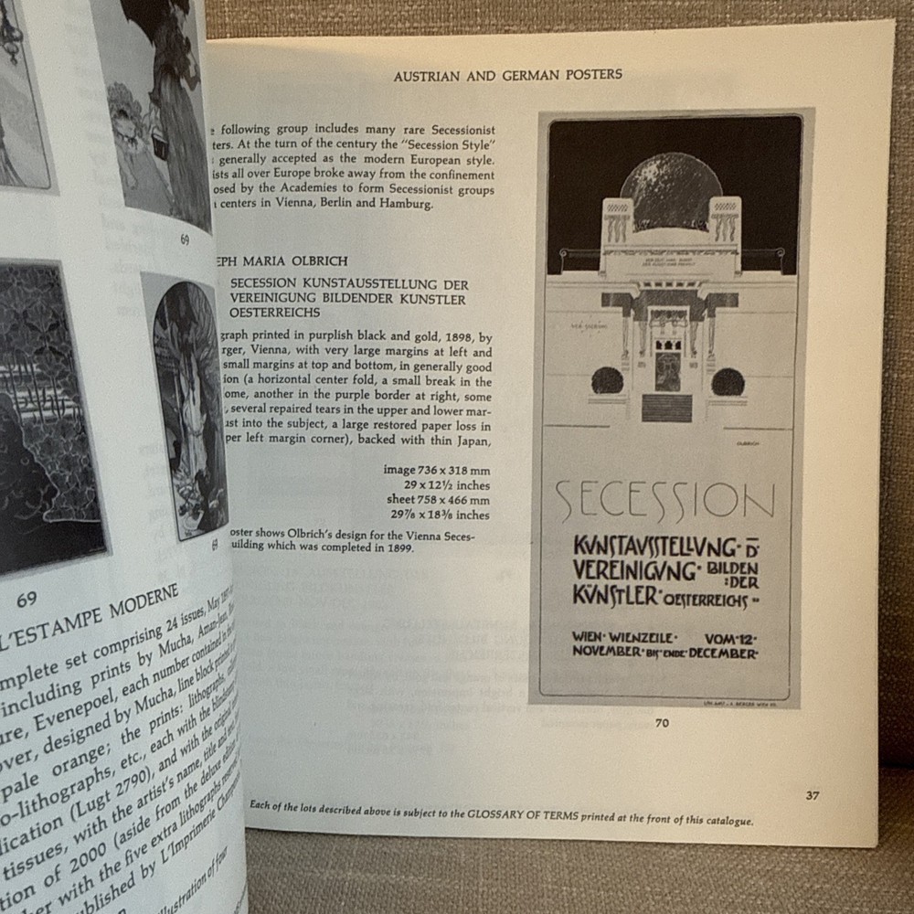 Sotheby's Fine Poster- March 13, 1982