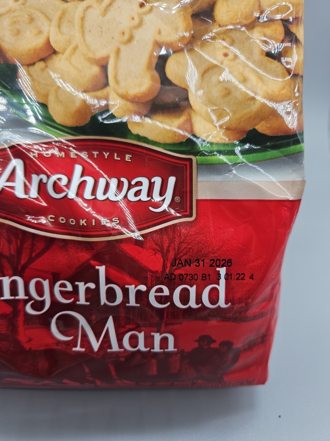 Lot Of 3 Archway Gingerbread Man Cookies 10 oz – Exp Jan 31