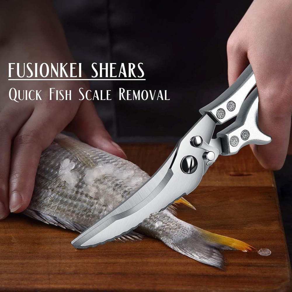 Poultry Shears Heavy Duty Kitchen Shears Multipurpose Kitchen Scissors Stainless