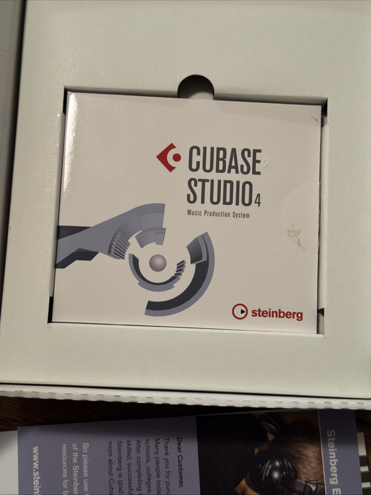 Steinberg Cubase Studio 4 Music Production System PC DAW Software With USB Key