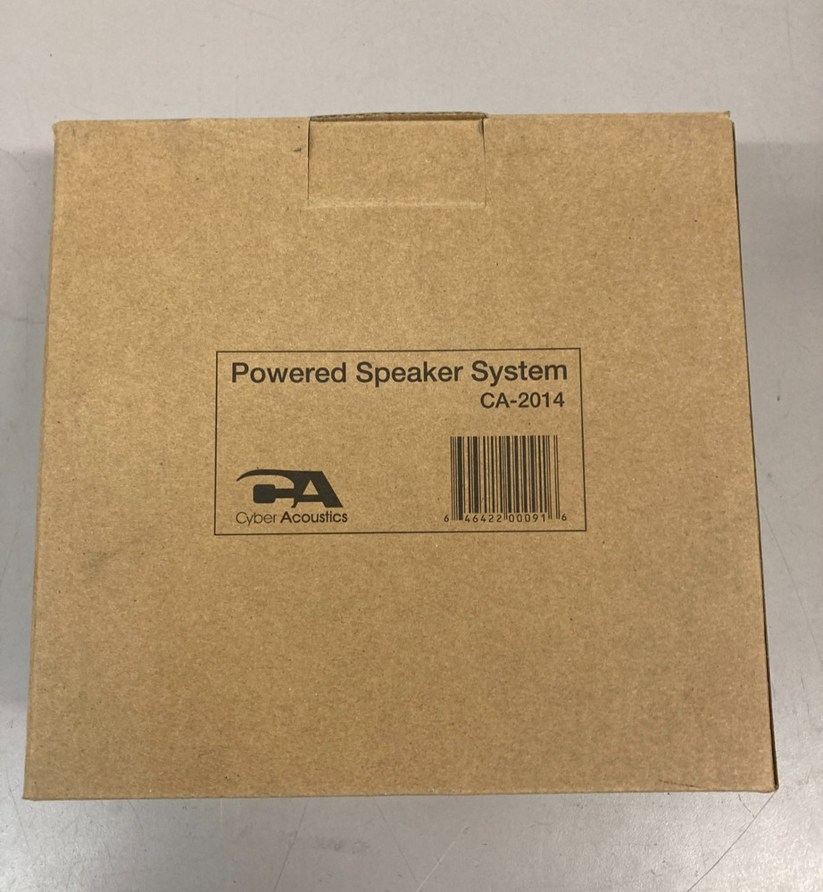 CA-2014 Computer Speakers, Full Stereo Sound, Convenient Controls, Easy Setup