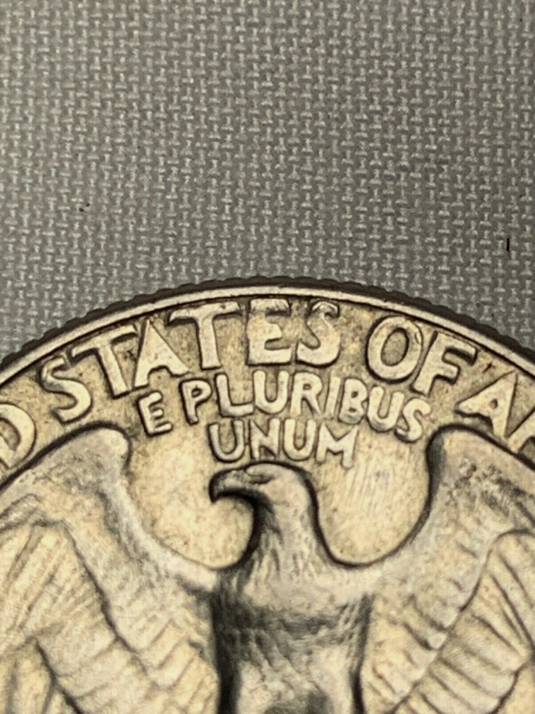 1965 quarter p mint mark error
