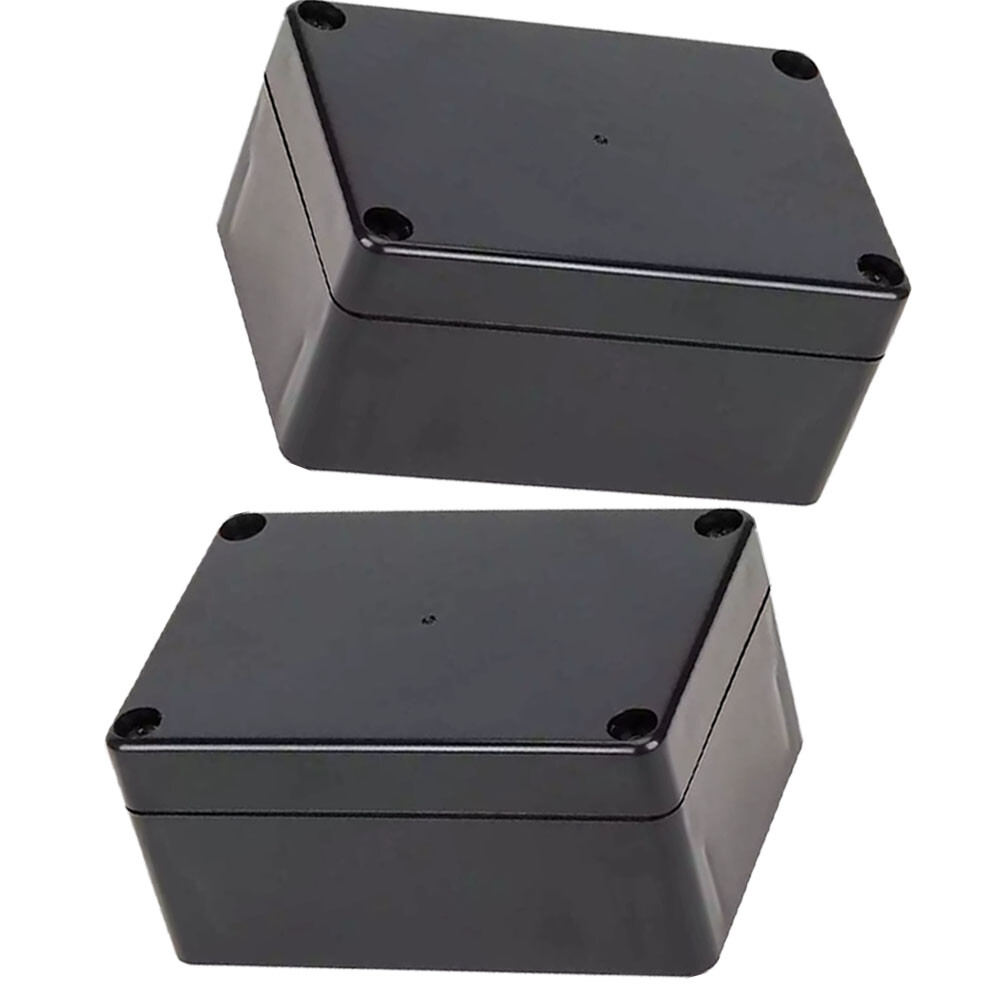 2 PCS 3.9*2.7*2 in Waterproof Plastic Project Box Electrical Junction Boxes NEW