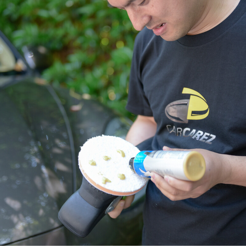 5.5 inch Microfiber Cutting Polishing Pad Hook and Loop Backing